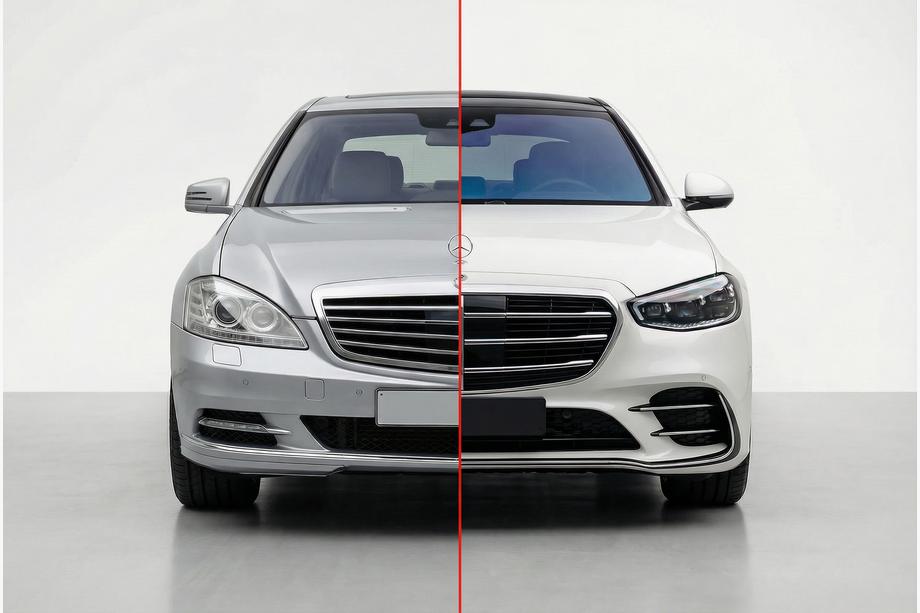 Mercedes S-сlass W221 2005–2013 Facelift kit pro W223 AMG Line Image