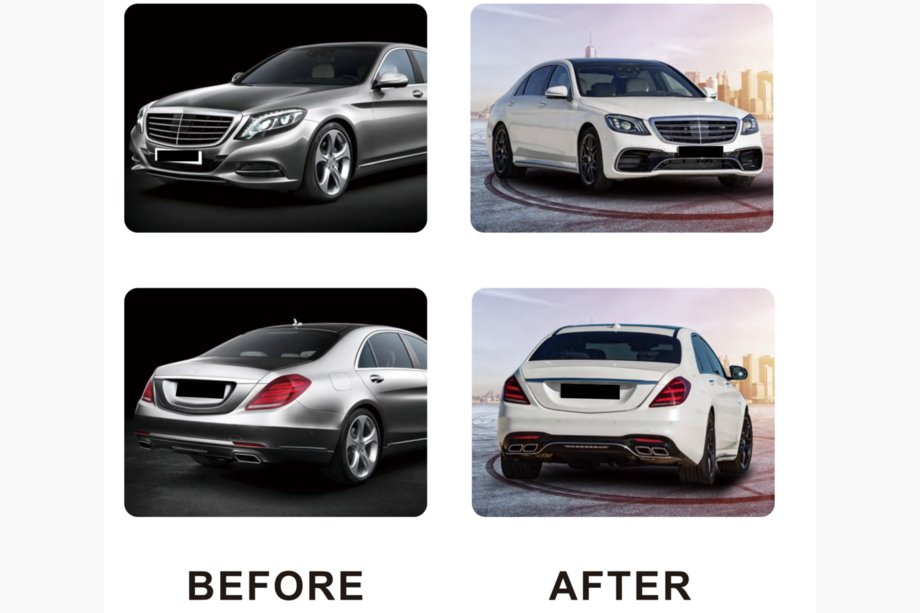 Mercedes S-Class W222 2013–2022 Restylingový kit S63 AMG-2018 Image