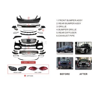 Restylingový body kit pro Maybach (včetně světel) fotografie 3