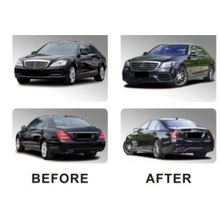 Faceliftový kit pro W222 AMG S63 fotografie 4