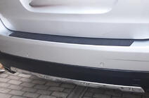 Mercedes GL třída X164 2006–2012 Nástavec zadního nárazníku DPT V-2 (ABS) (90 cm, matná černá) fotografie 1