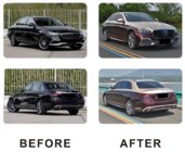 Mercedes E-class W213 2016–2023 Kompletní bodykit Maybach (pro 2020-2024) fotografie 3