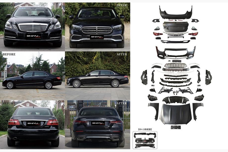 Mercedes E-Class W212 2009–2016 Restylingový body kit pro W213 Executive 2024 Image