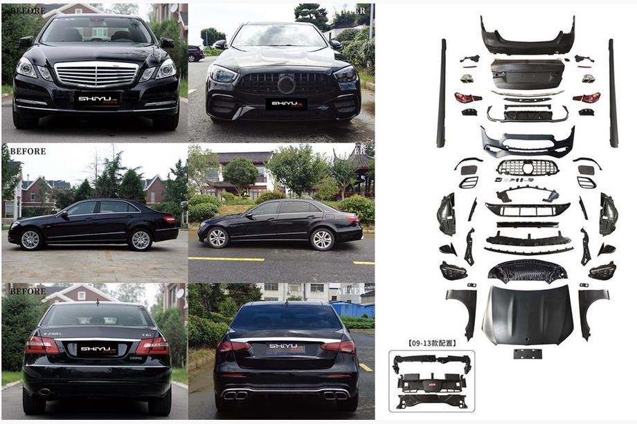 Mercedes E-Class W212 2009–2016 Restylingový bodykit pro W213 E63 AMG 2024 Image