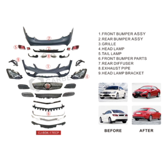 Kompletní facelift kit AMG 2017 fotografie 2