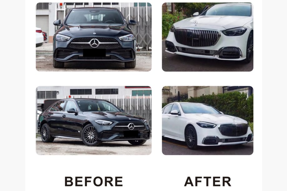 Mercedes C-class W206 2022– Přední nárazník kompletní (Maybach) Image