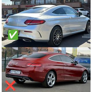 Kompletní body kit s difuzorem pro Coupe (AMG C63-designs 2018-2021) Mercedes C-Class W205 2014–2021 fotografie 3