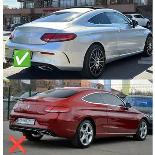 Kompletní body kit s difuzorem pro Coupe (AMG C63-designs 2018-2021) fotografie 3