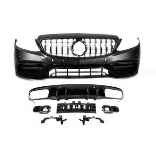 Kompletní body kit s difuzorem pro Coupe (AMG C63-designs 2018-2021) Mercedes C-Class W205 2014–2021 fotografie 1