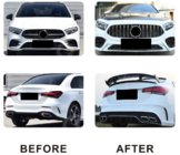 Mercedes A-class W177 2018– Sada bodykitu AMG A45 (typ-B) fotografie 1
