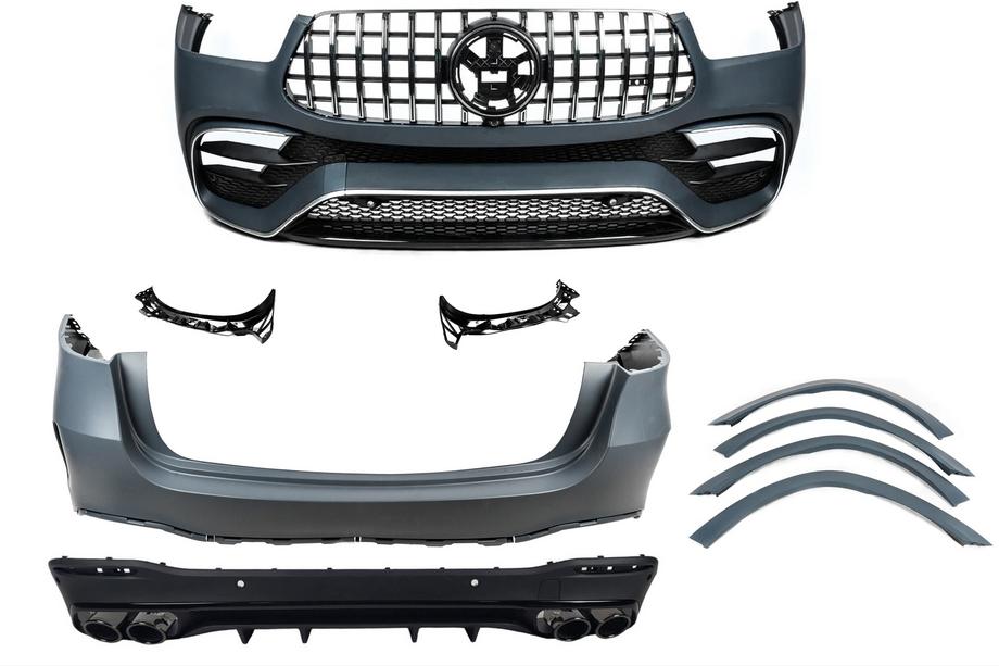 Mercedes GLE W167 2018– Sada bodykitu AMG GLE53 2018-Design (s kompletnim zadnim naraznikem) Image