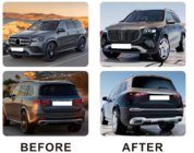 Mercedes GLS X167 2019– Kompletní bodykit Maybach 2024 fotografie 8