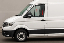 Volkswagen Crafter 2016– Ozdobné lišty oken (2 ks, nerez) fotografie 1