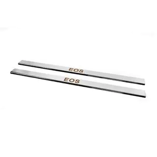 Nerezové kryty prahů Carmos (2 ks, nerez) Volkswagen EOS 2006–2011 fotografie 3