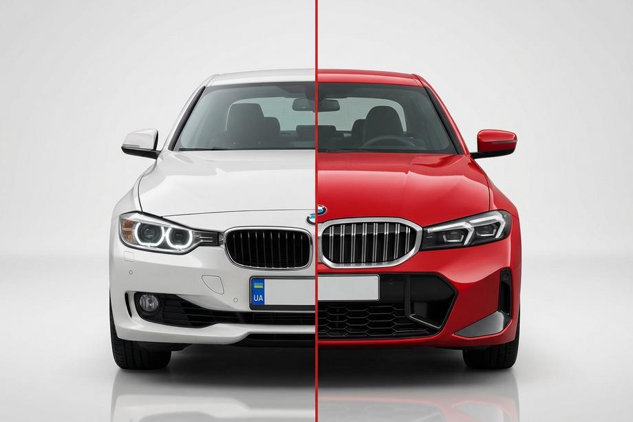 BMW řada 3 F30/F31 2012–2019 Facelift kit (pro G20 2023, M-Tech) Image