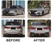BMW řada 5 G30/G31 2017–2023 Faceliftová sada s kapotou a blatníky (pro M5 Competition 2021) fotografie 3