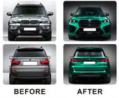 BMW X5 E70 2007–2013 Facelift kit pro X5M F95 2024 fotografie 2