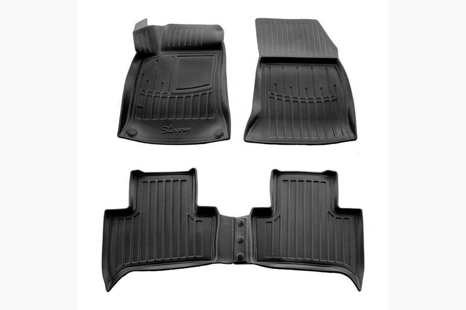 Mercedes B-class W246 2011–2018 Gumové autokoberce do interiéru Stingray 3D (2014-2018, Electric, 5 ks) Image