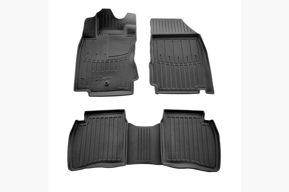 Nissan Note 2004–2012 Gumové autokoberce Stingray 3D (5 ks) Fotografie 1