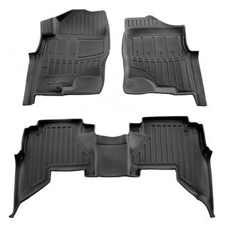 Gumové 3D autokoberce Stingray (2005-2010, 3 ks) Nissan Pathfinder R51 2005–2014