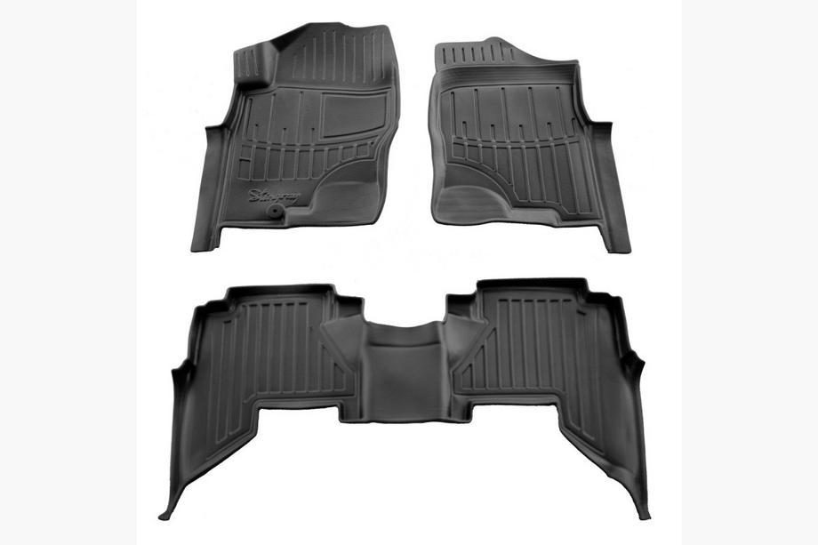 Nissan Pathfinder R51 2005–2014 Gumové 3D autokoberce Stingray (2005-2010, 3 ks) Image