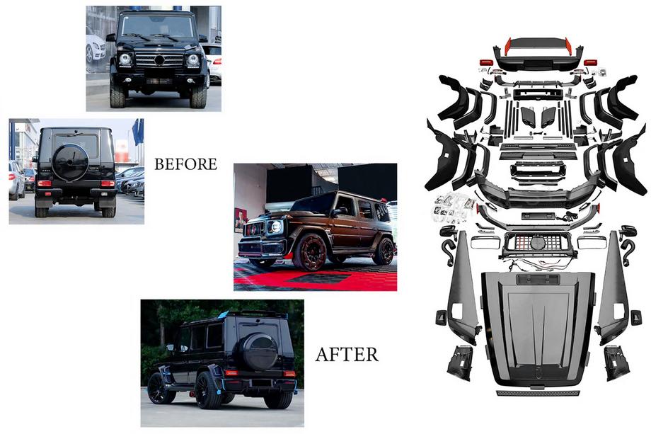 Mercedes G-Class W463 1990–2018 Restylingový kit na G900 Roket Image