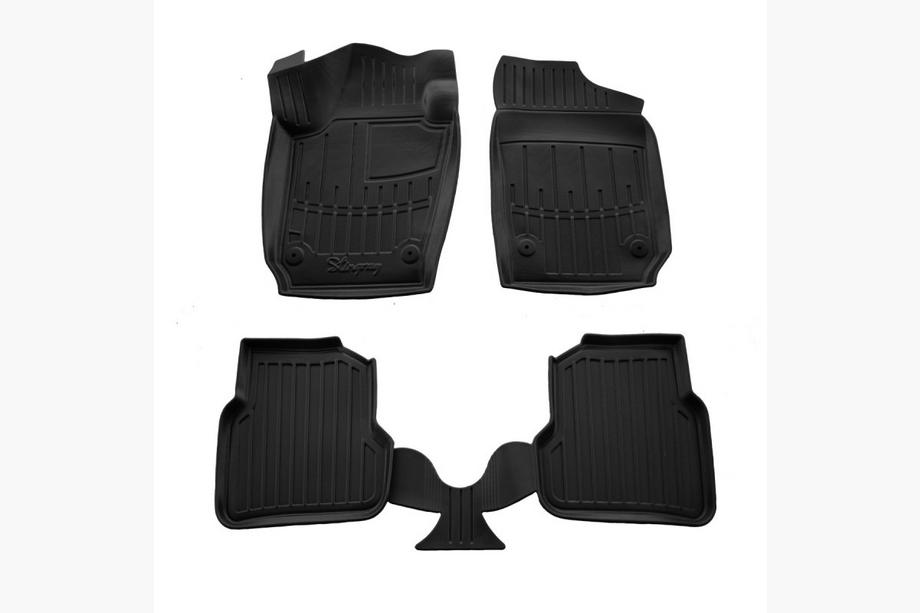 Seat Ibiza 2010–2017 Gumové autokoberce Stingray 3D (4 ks) Image