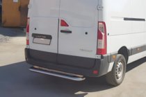 Opel Movano 2010–2021 Zadní nášlap (nerez) fotografie 4