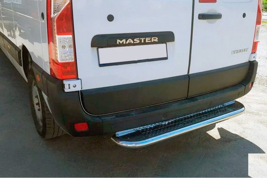 Renault Master 2011–2023 Zadní nášlap (nerez) Image