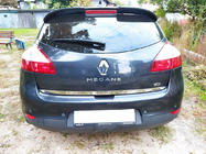Renault Megane III 2009–2016 Nerezová lišta hrany víka kufru (HB) fotografie 1