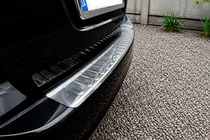 Volkswagen Golf 6 2008–2014 Nerezová lišta zadního nárazníku Carmos V2 (SW, nerez) fotografie 1