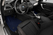 BMW řada 1 F20/F21 2011–2019 EVA autokoberce (modré) fotografie 1