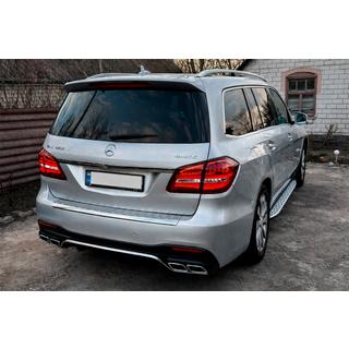 Zadní difuzor GLS63 AMG (s chromovanými koncovkami) fotografie 1