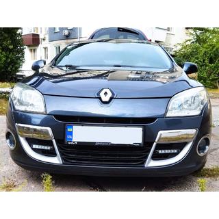 Rohy na přední nárazník 2008-2011 (nerez) Renault Megane III 2009–2016 fotografie 1