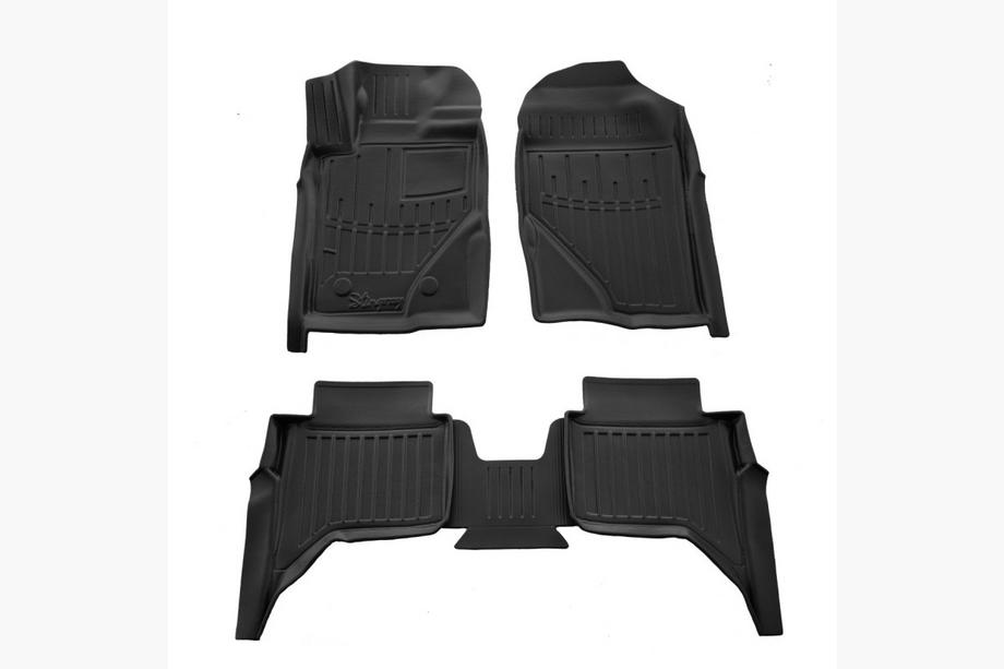 Volkswagen Amarok 2022– Gumové autokoberce Stingray 3D (5 ks) Image
