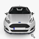 Ford Fiesta 2017– Přední lip spoiler ESA (černý) fotografie 1