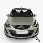 Opel Corsa D 2007–2014 Přední lip spoiler ESA (2010-2014, černý) fotografie 1