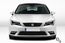 Seat Leon 2013–2020 Přední lip spoiler ESA (černý) fotografie 1