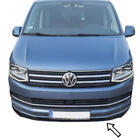 Volkswagen T6 2015–2024 Přední lip spoiler ESA (Caravelle, černý) fotografie 1
