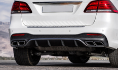 Mercedes GLE/ML třída W166 2011–2018 Zadní difuzor pro GLE (design GLE63) fotografie 1
