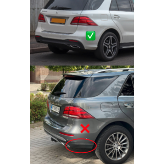 Zadní difuzor pro GLE (design GLE63) fotografie 3