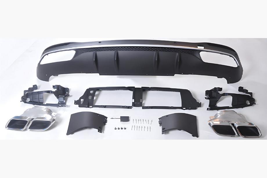 Mercedes GLE kupé C167 2019– Zadní difuzor s koncovkami výfuku (pro GLE63) Image