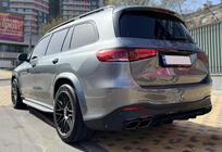 Mercedes GLS X167 2019– Zadní difuzor s koncovkami vyfuku BlackEdition (design GLS63) fotografie 1