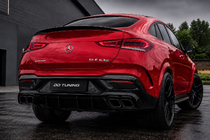 Mercedes GLE kupé C167 2019– Zadní difuzor s koncovkami Black (v designu GLE63) fotografie 2
