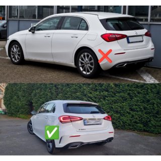 Zadní difuzor s koncovkami výfuku (design A45 HB) fotografie 3