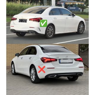 Zadní difuzor s koncovkami (Design A45 SD) fotografie 3