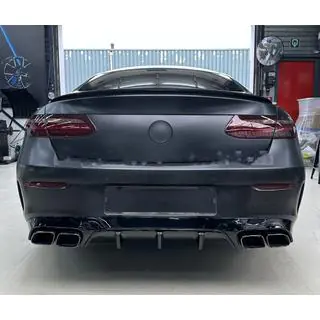 Zadní difuzor Black s výfukovými koncovkami Black (design AMG63) fotografie 1