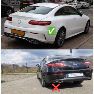 Zadní difuzor Black s výfukovými koncovkami Black (design AMG63) fotografie 3