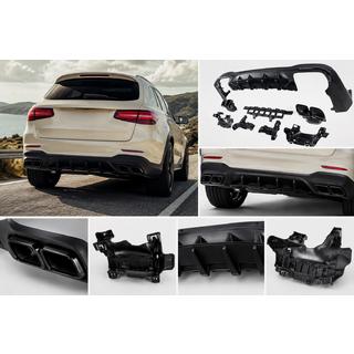 Zadní difuzor s koncovkami výfuku Black (design AMG63) fotografie 1