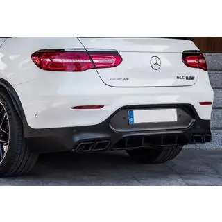 Zadní difuzor s koncovkami výfuku, černý (design AMG63) fotografie 2